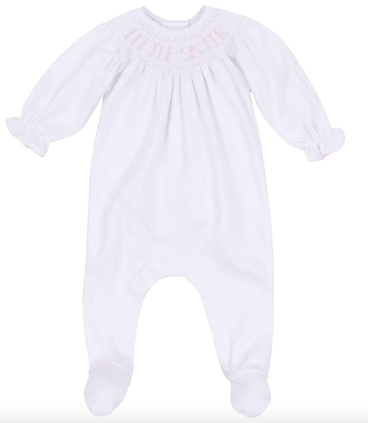 MAGNOLIA BABY Magnolia Baby Little Sister Bishop Footie