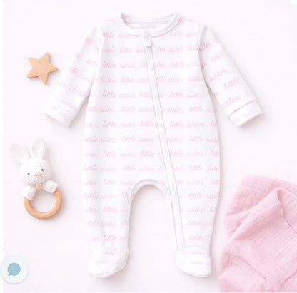 MAGNOLIA BABY Magnolia Baby Sister Footie - Pink