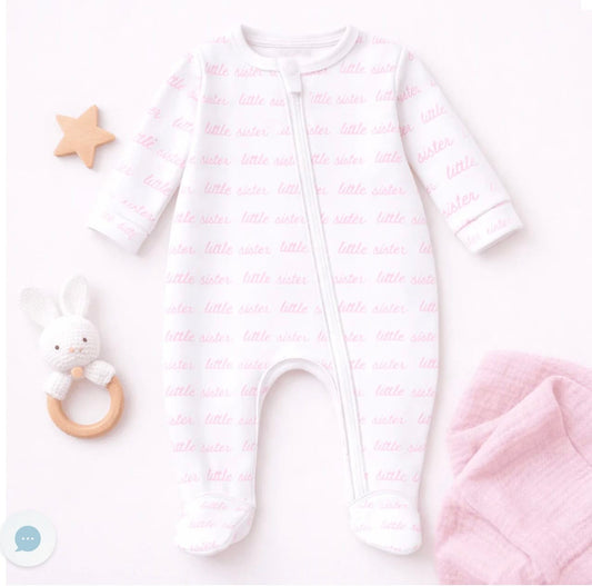 MAGNOLIA BABY Magnolia Baby Sister Footie - Pink
