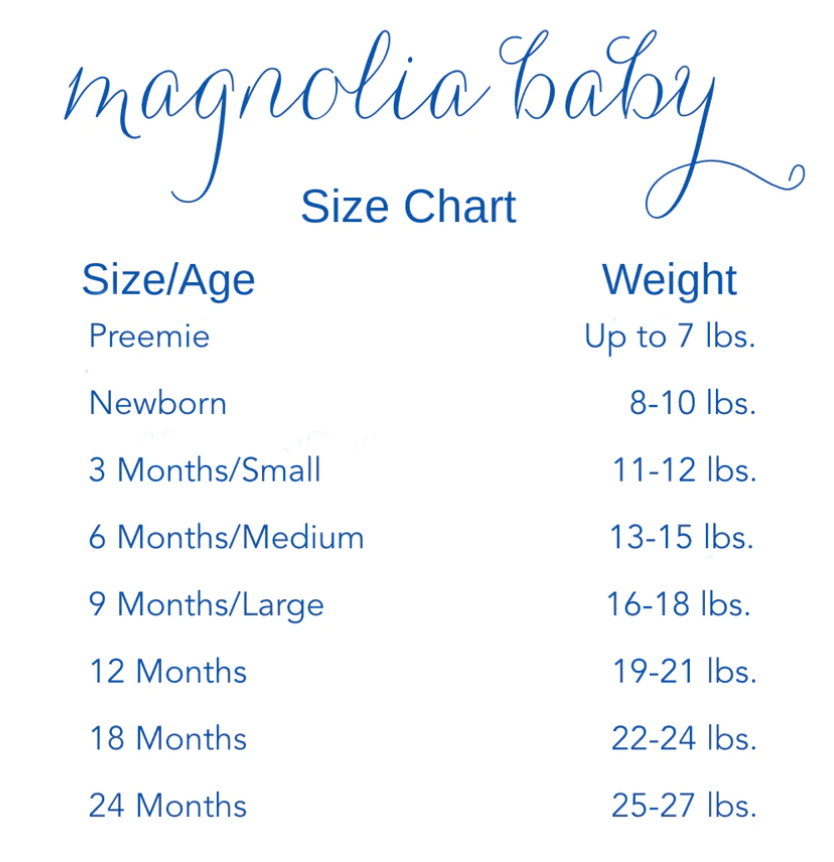 Magnolia Baby Magnolia Baby- Essential Ruffle Playsuit