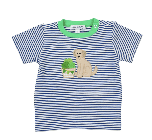 Magnolia Baby Magnolia Baby-Lucky Pup Combo Green S/S T-Shirt