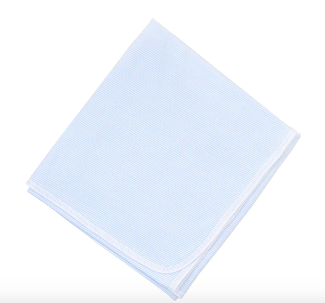 Magnolia Baby Mini Stripe Essentials Receiving Blanket