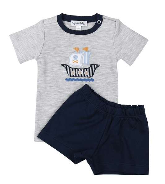 Magnolia Baby Pirate Life Short Set