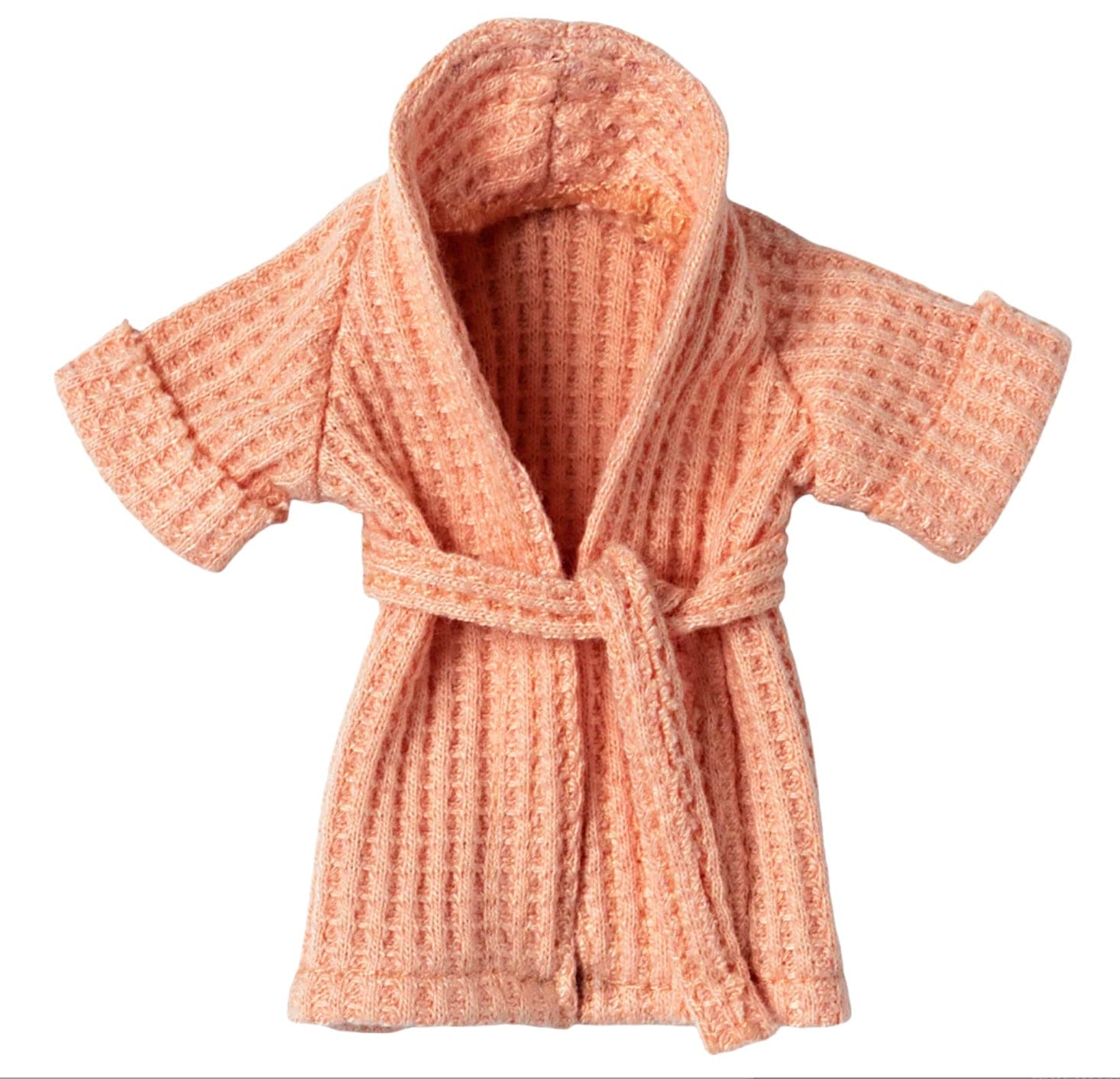MAILEG Bathrobe - Coral, Dad/Mum Mouse