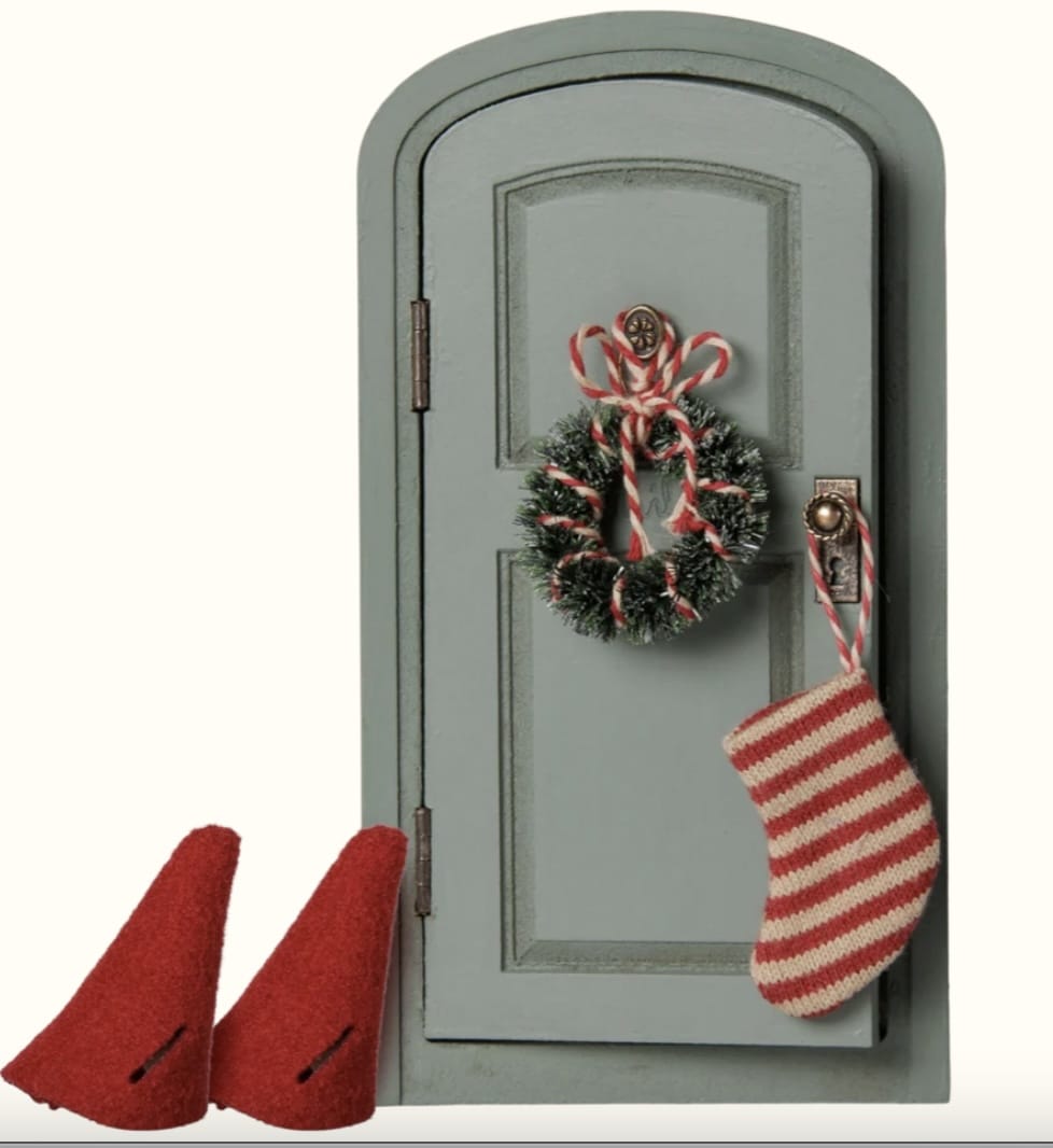 MAILEG Christmas Door Set, Mouse