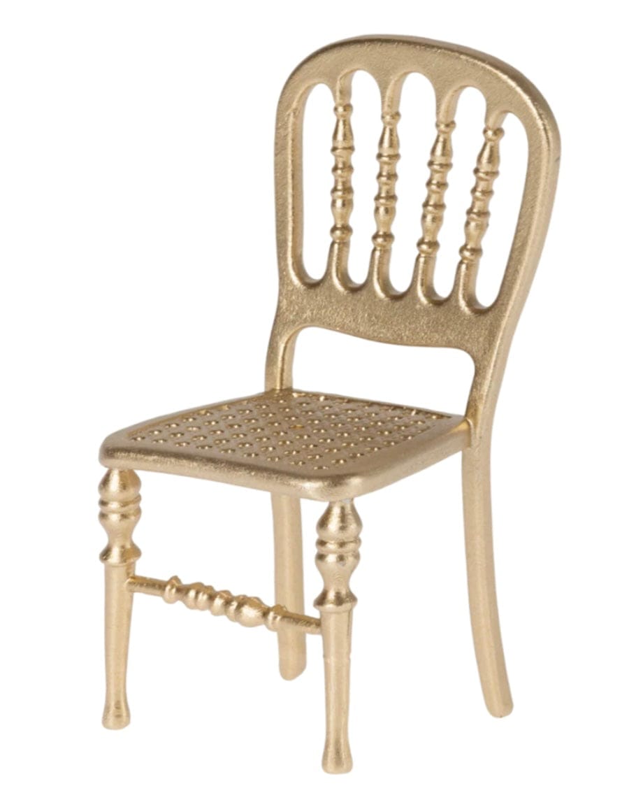MAILEG Gold Chair, Mouse