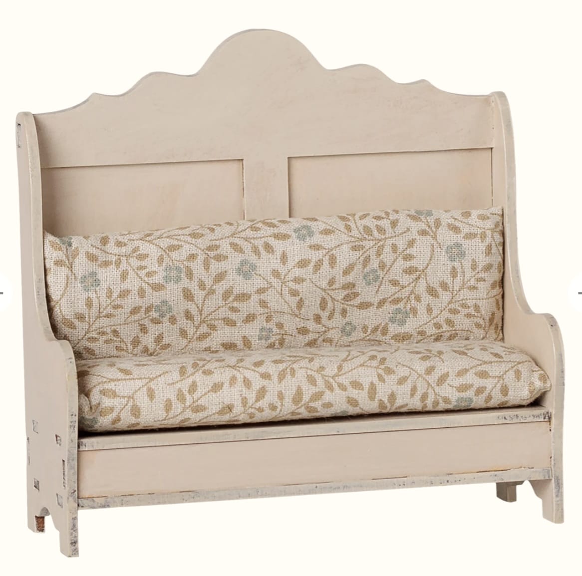 MAILEG Kitchen Bench, Mouse - Light Sand