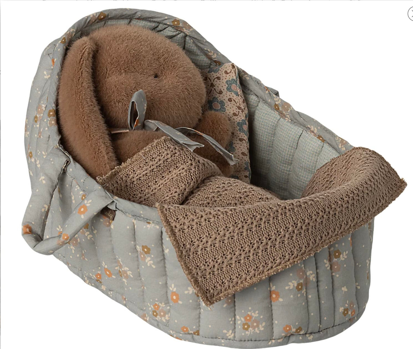 MAILEG Maileg Carry Cot Large Blue