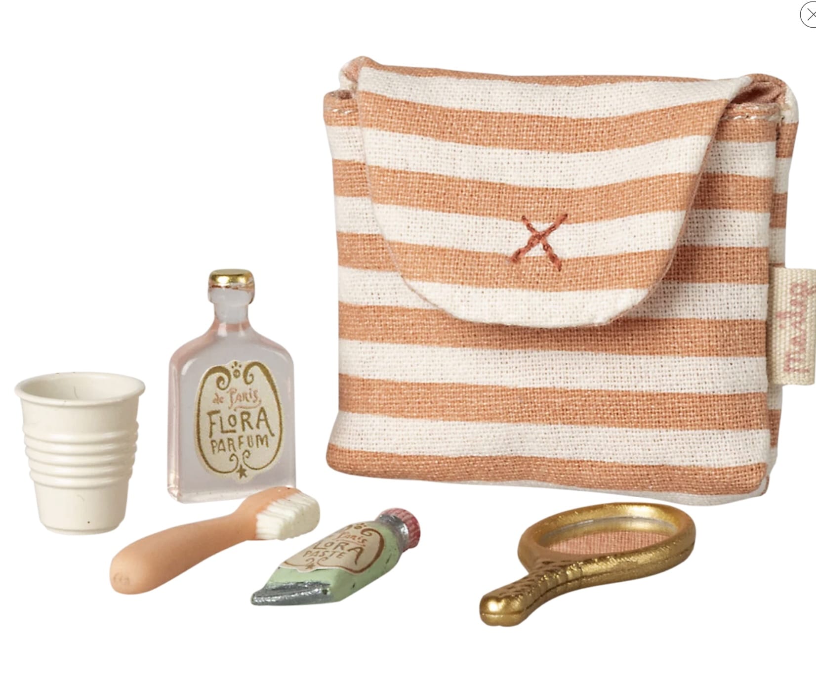 MAILEG Maileg Toothbrush Set In Bag, Mouse