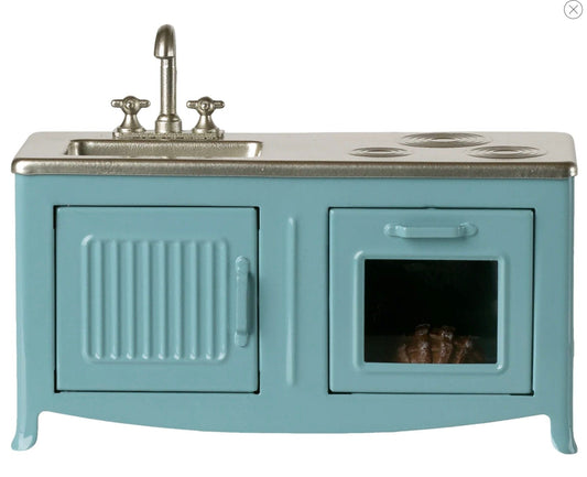 MAILEG Maileg toys Kitchen, Mouse - Blue