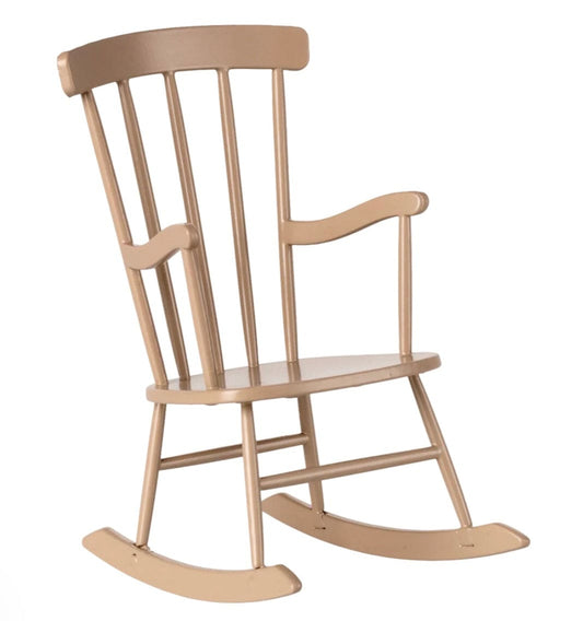 Maileg Rocking chair, Miniature - Dark sand