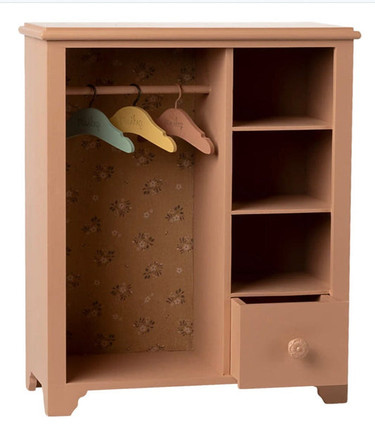 Maileg Wardrobe, Large - Dark Powder