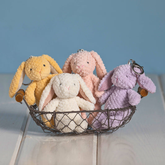 Mary Meyer Nibbles Bunny Charm Assortment - 4 colors 68432