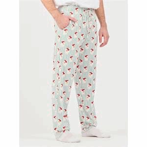 MARY SQUARE Mary Square Women Adult-mens Pj Mens Pj Pant Santa Baby Strips Pk S-l