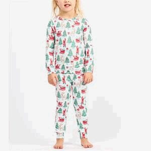 MARY SQUARE Mary Square Girls Girls-sleepwear Pj Annie Toddler Tidings