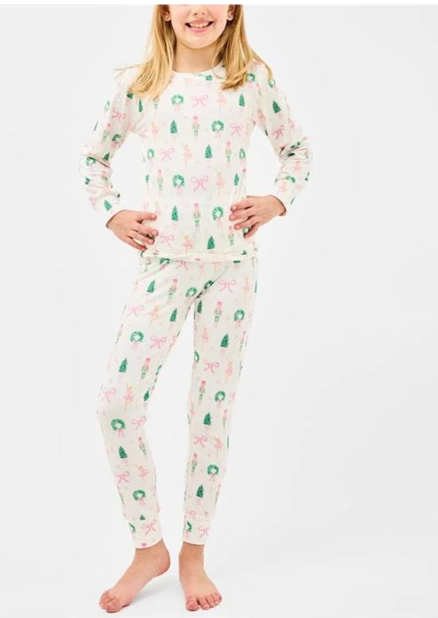 mary Square Sugar Plum Dreams PJ set