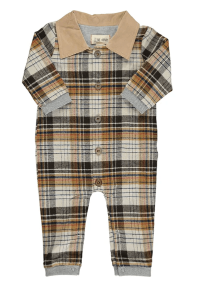 Me & Henry Gifford Lumberjack Romper