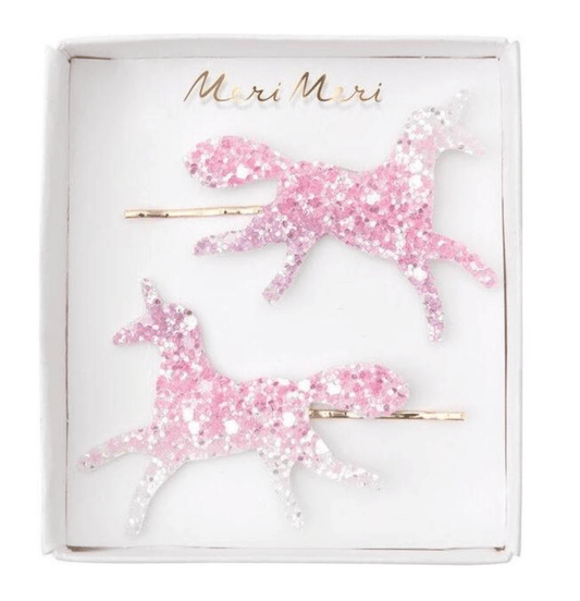 Meri Meri Default Unicorn Ombré Glitter Hair Slides