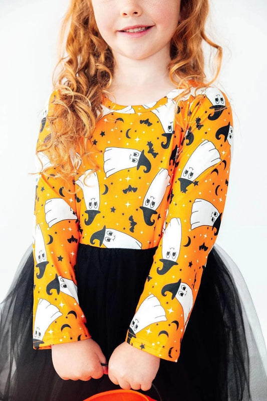 Mila an Rose Spooktacular L/S Tutu Dress