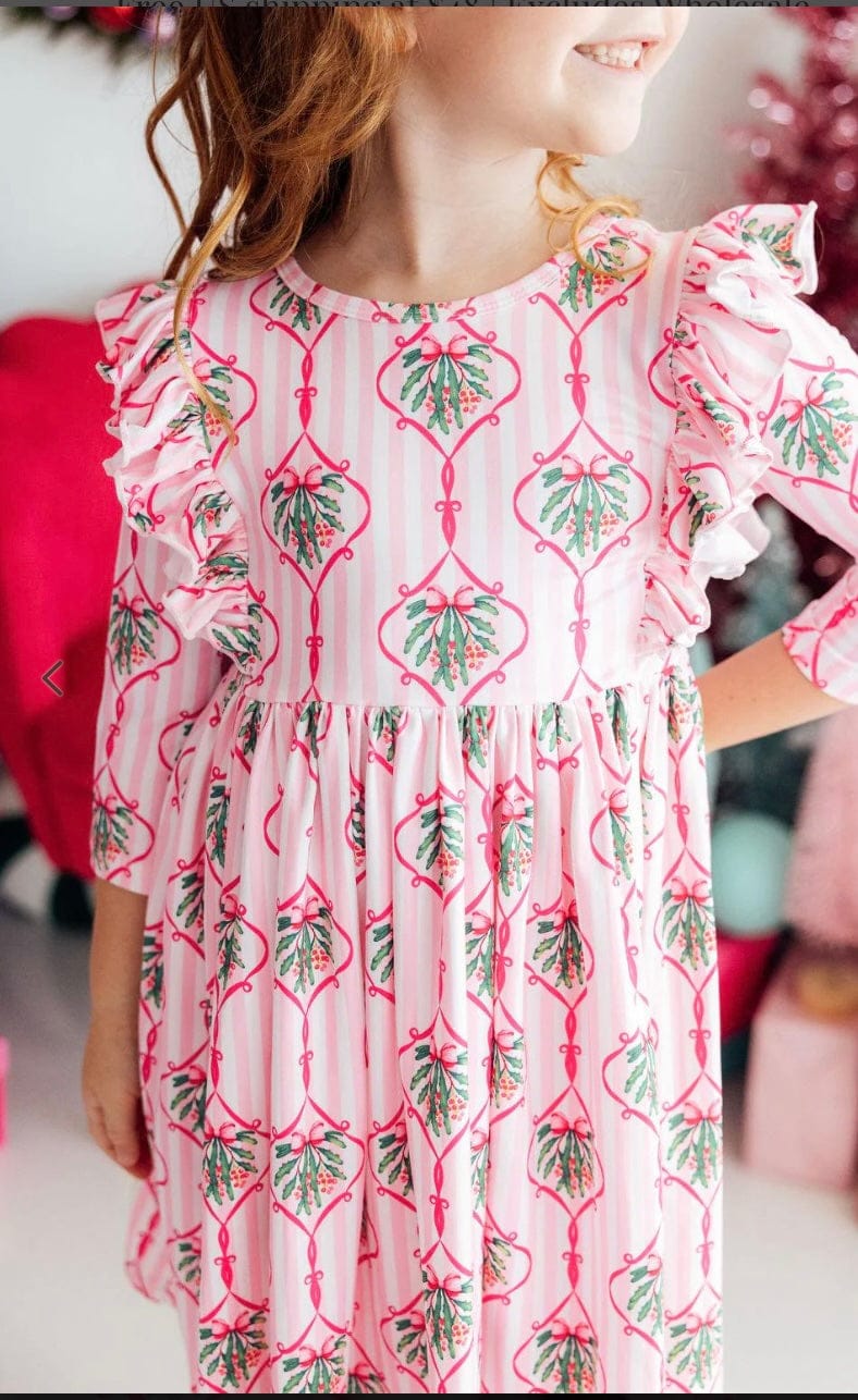 Mila an Rose Merry Mistletoe Twirl Dress