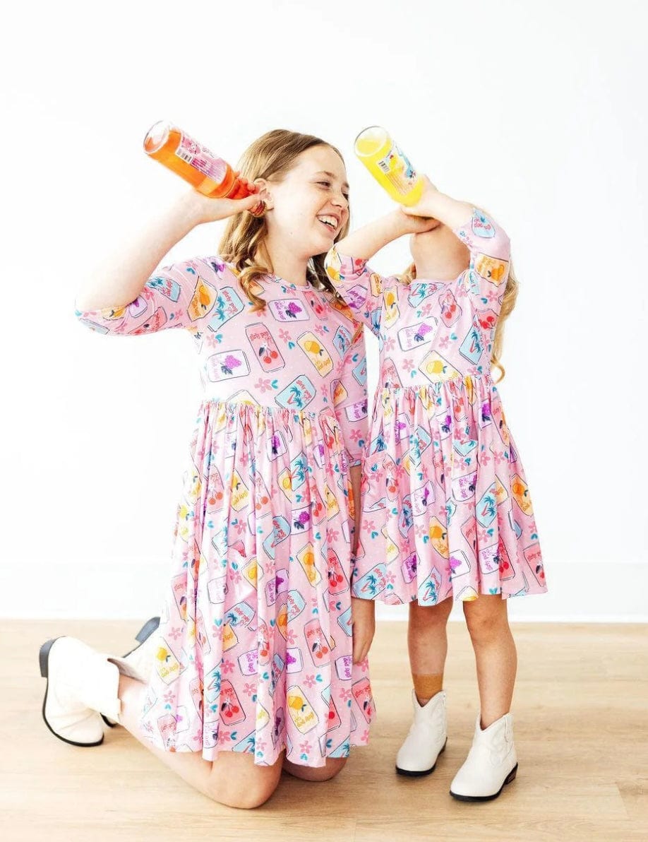 Mila and Rose Girly Pop Pocket Twirl Dress