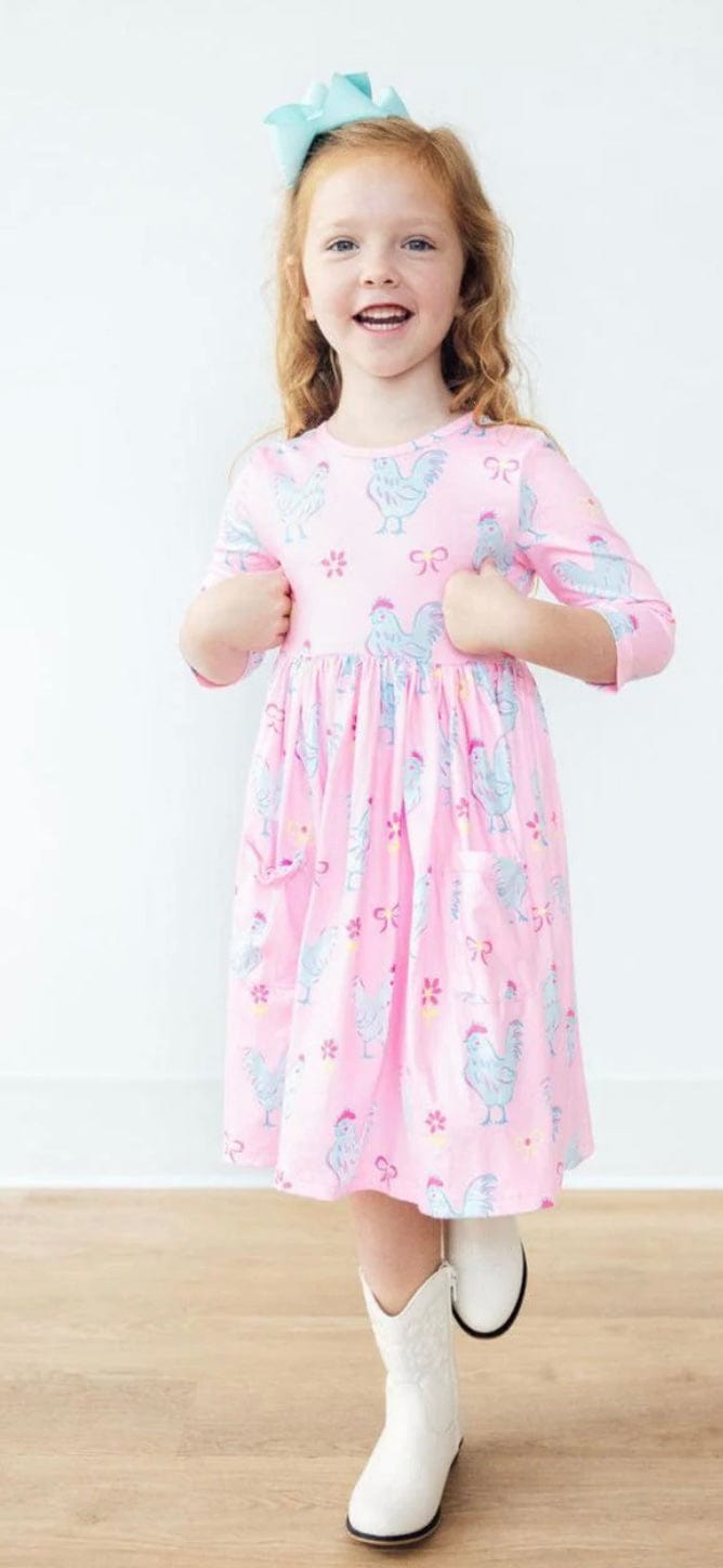 Mila and Rose Little Miss Chickie twirl dress