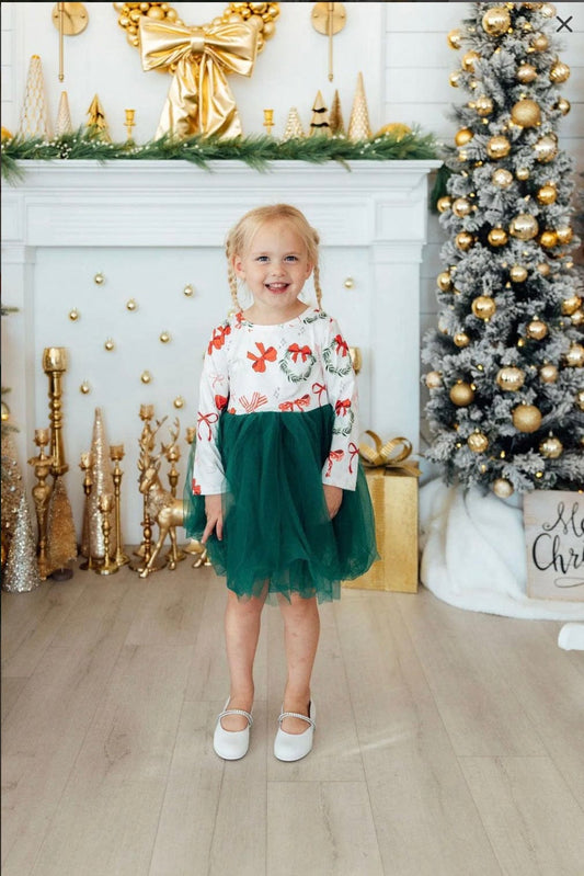 Mila and Rose Christmas Tutu Dress