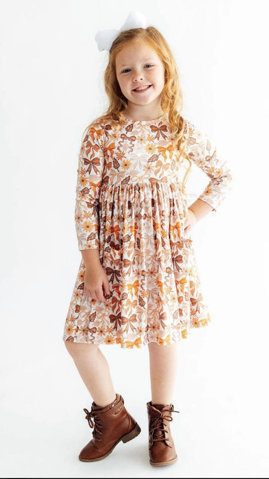 MILA & ROSE Fall Harvest  Twirl Dress