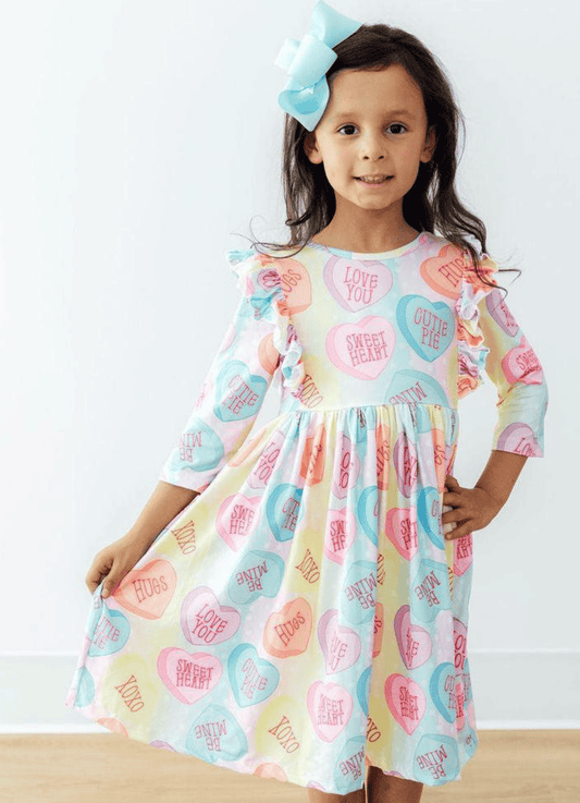 MILA & ROSE Mila & Rose dresses Conversation Hearts