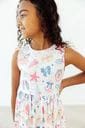 MILA & ROSE Mila & Rose Girls Girls-dresses Seaside Sweetheart Tank Twirl Dress