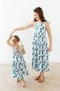 MILA & ROSE Mila & Rose Girls Girls-dresses Surfer Girl Ruffle Maxi Dress