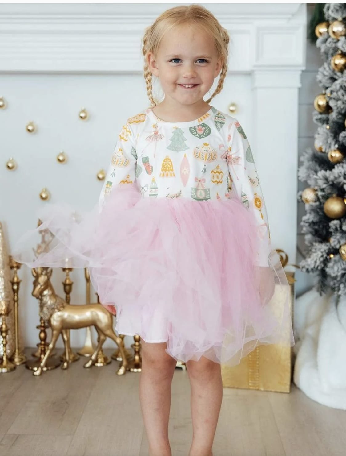MILA & ROSE Nutcracker L/s Tutu Dress
