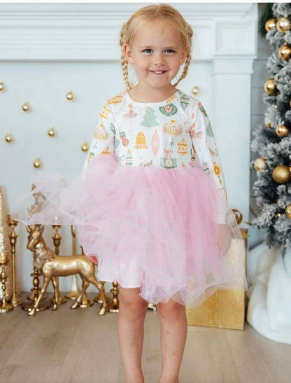 MILA & ROSE Nutcracker L/s Tutu Dress