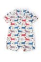 MILA ROSE Mila Rose Infant Boy Patriotic Pups Polo Shorty