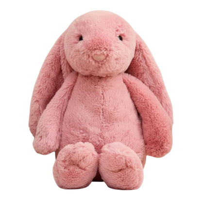 Morxy LLC Rose Pink Stuffed animal Plush Easter Bunny- 16 inches mediumbunnyrosepink