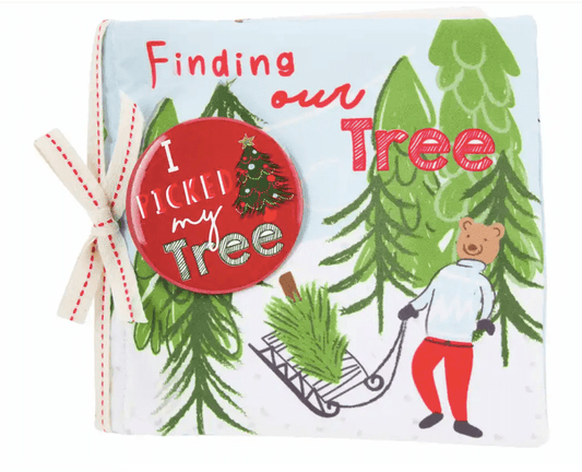 Mud Pie Default Mud Pie FINDING OUR CHRISTMAS TREE BOOK Crinkle Book