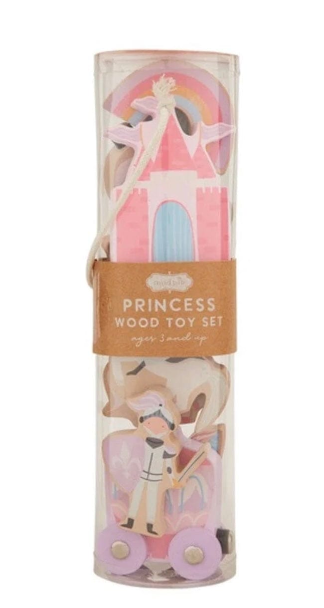 Mud Pie Wood Princess Toy set