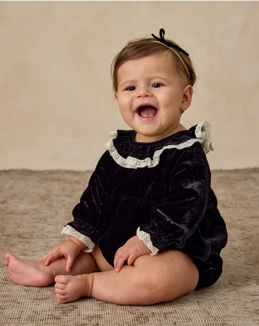Noralee ADELINE ROMPER  BLACK
