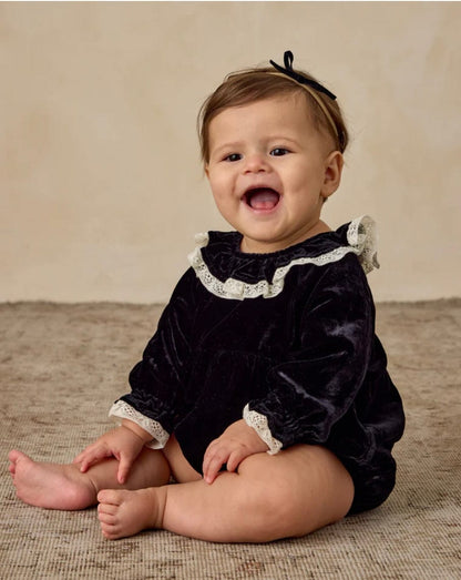 Noralee ADELINE ROMPER  BLACK