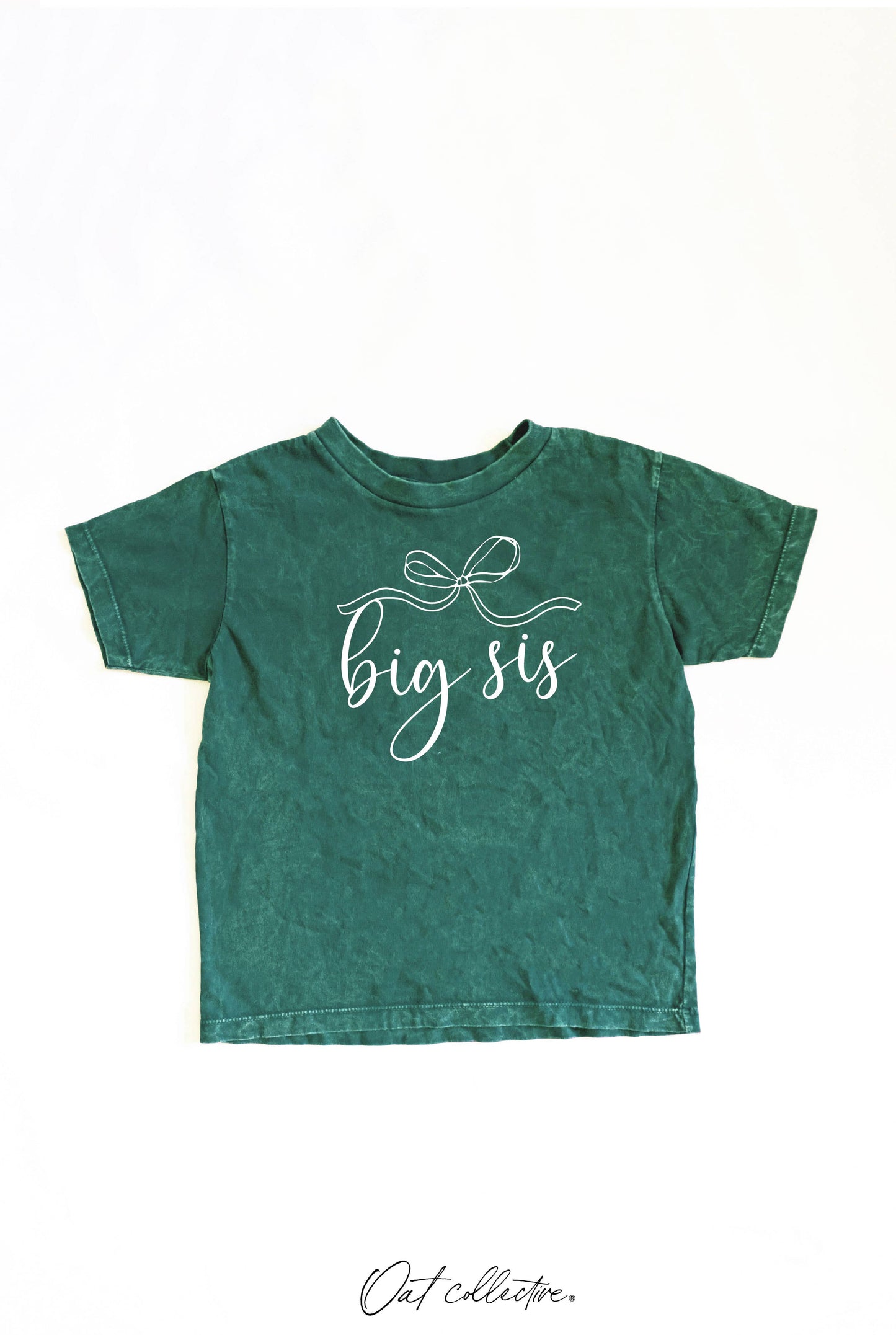 OAT COLLECTIVE BIG SIS Toddler Washed Graphic Top