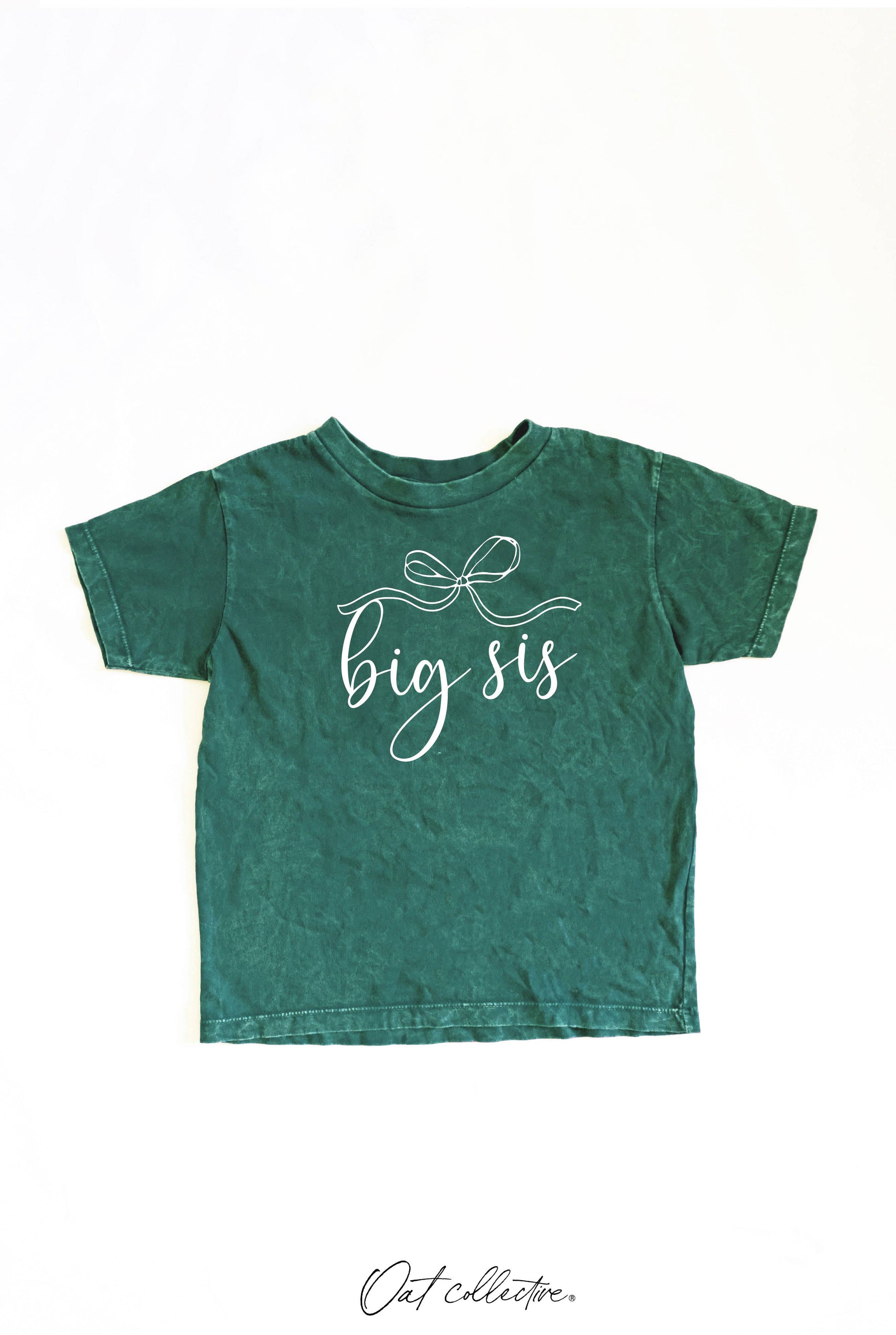OAT COLLECTIVE BIG SIS Toddler Washed Graphic Top