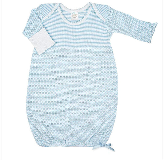 PATY Blue Paty  Overlap Gown