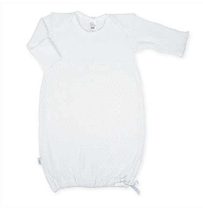 PATY White/White Paty  Overlap Gown
