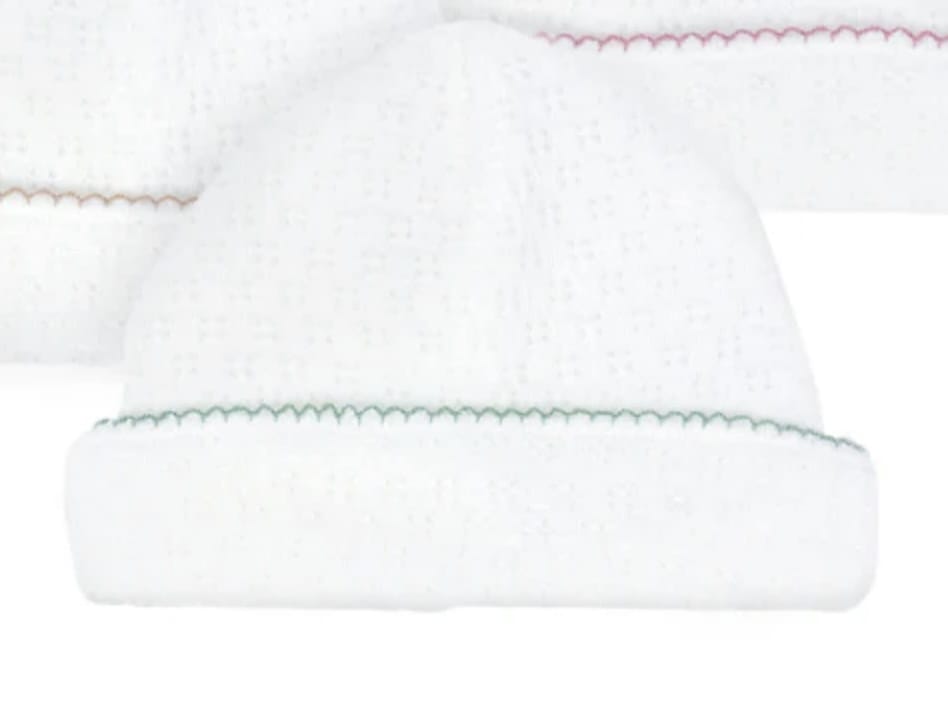 Paty Inc. white/mint Paty Knit Saylor Beanie