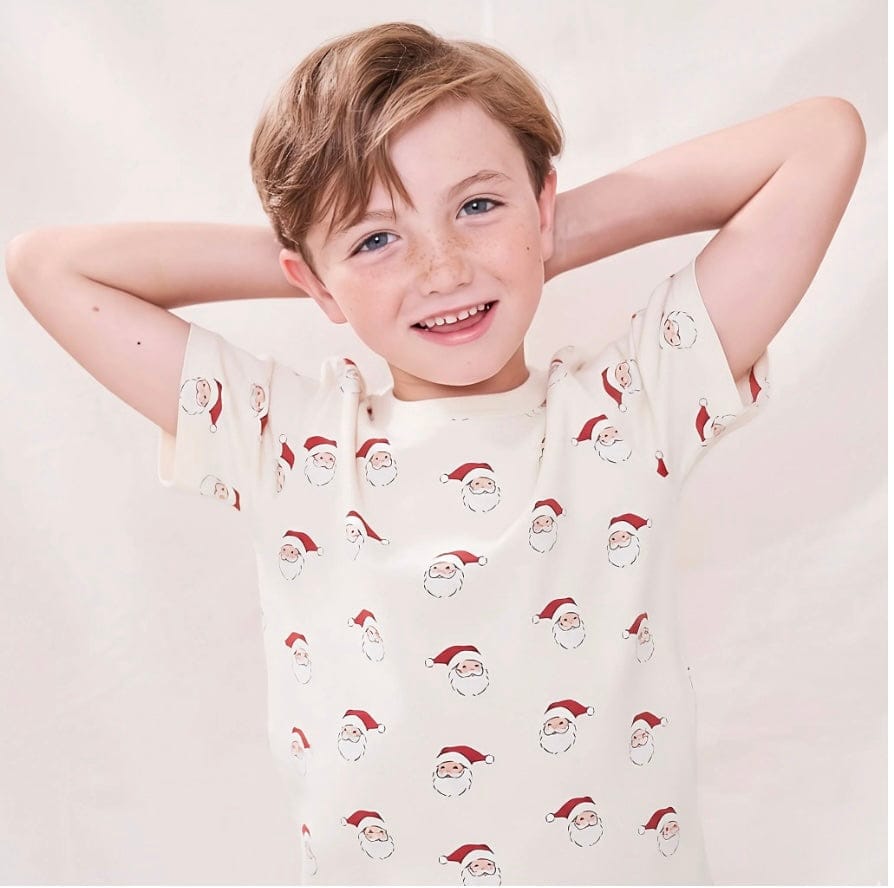 Pink Chicken Adventure Shirt Mini Santa