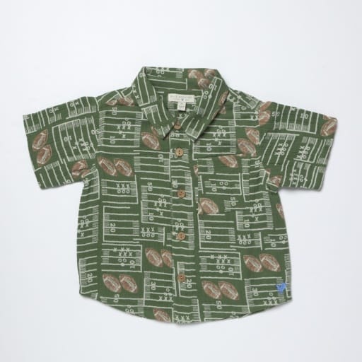 PINK CHICKEN Pink Chicken Boys Boys-tops Boys Jack Shirt - Football Field