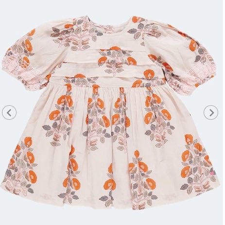 Pink Chicken Pink Chicken Girls Evelyn Dress - Cloud Bouquet Floral