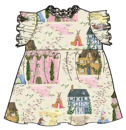 PINK CHICKEN Pink Chicken Jennifer Dress  Whimsical Castle
