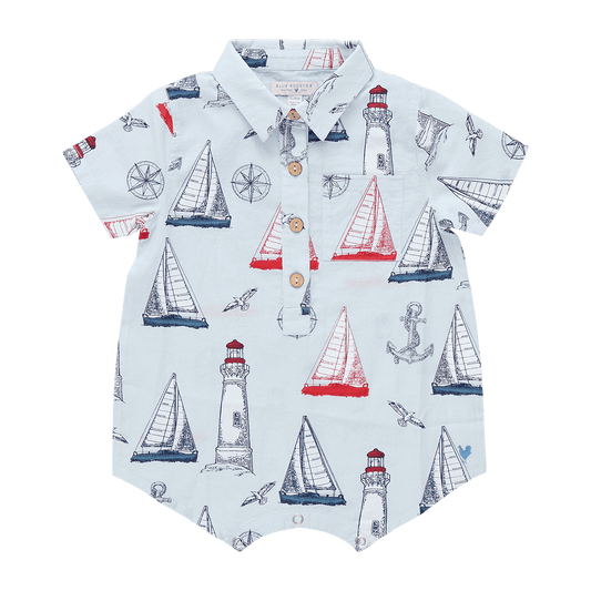 Pink Chicken Boys Easton Jumper Nautical Adventure