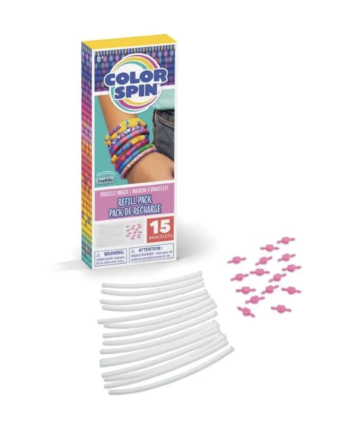 PLAY MONSTER Colorspin Bracelet Maker - Refill Tubes
